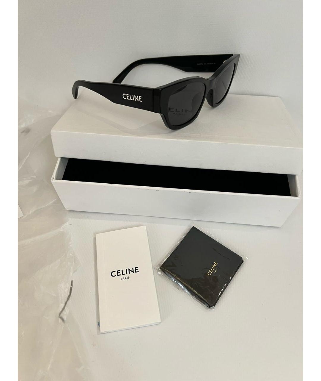 CELINE Черные солнцезащитные очки, фото 6