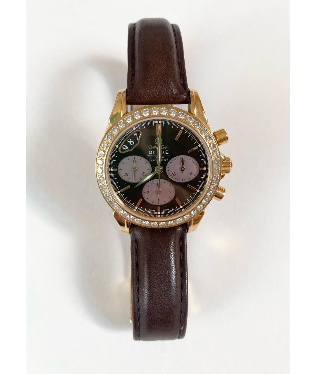 OMEGA Золотые часы, фото 6