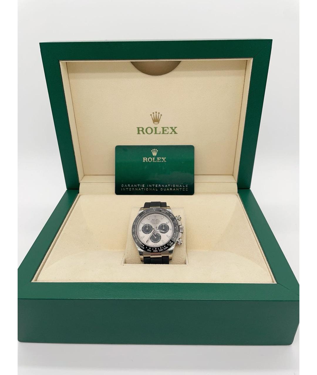 ROLEX Серые часы из белого золота, фото 2