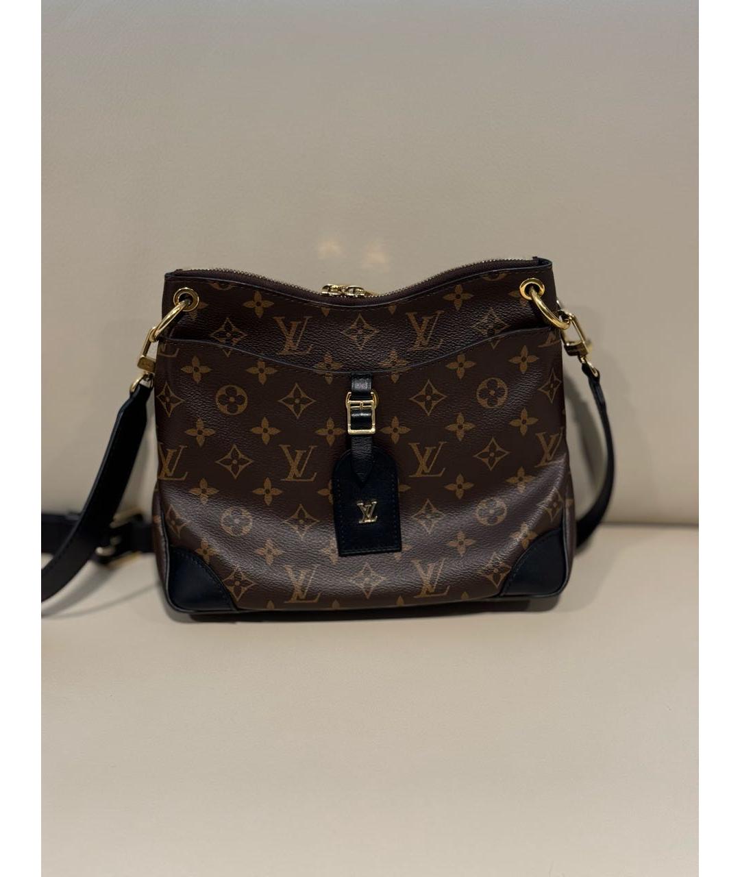 LOUIS VUITTON Коричневая сумка через плечо, фото 4