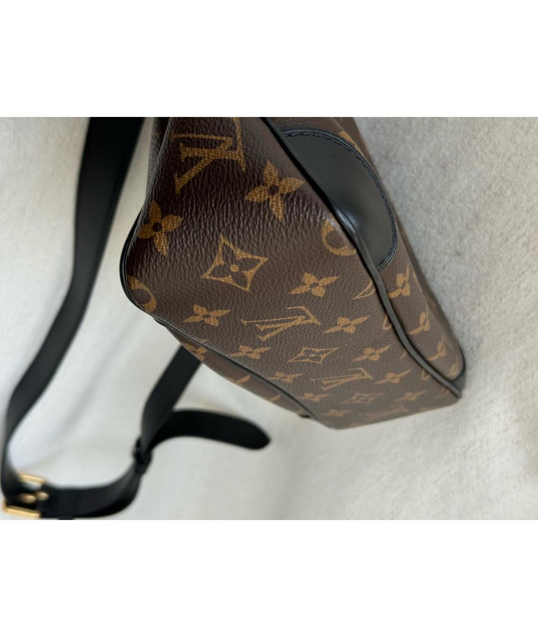 LOUIS VUITTON Коричневая сумка через плечо, фото 3