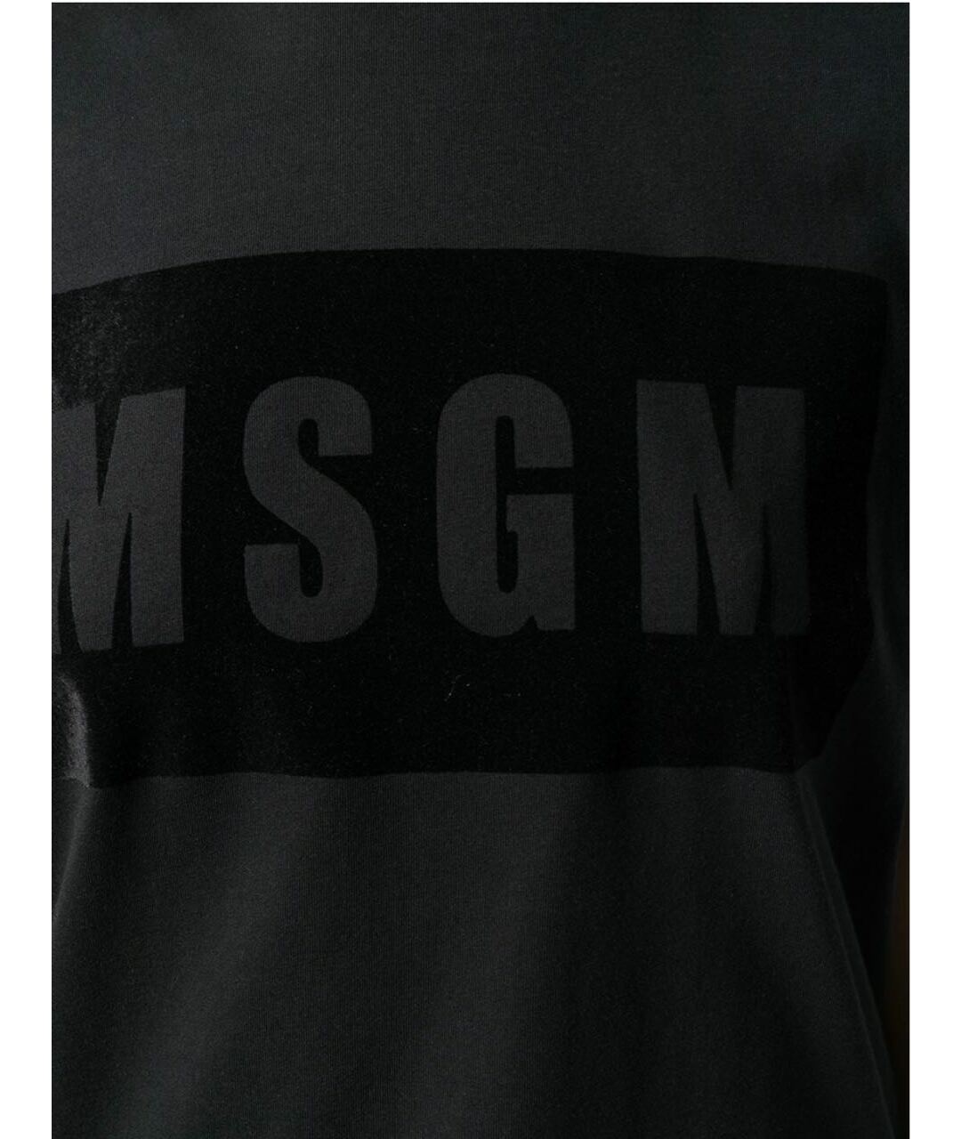 MSGM Черная хлопковая рубашка, фото 2