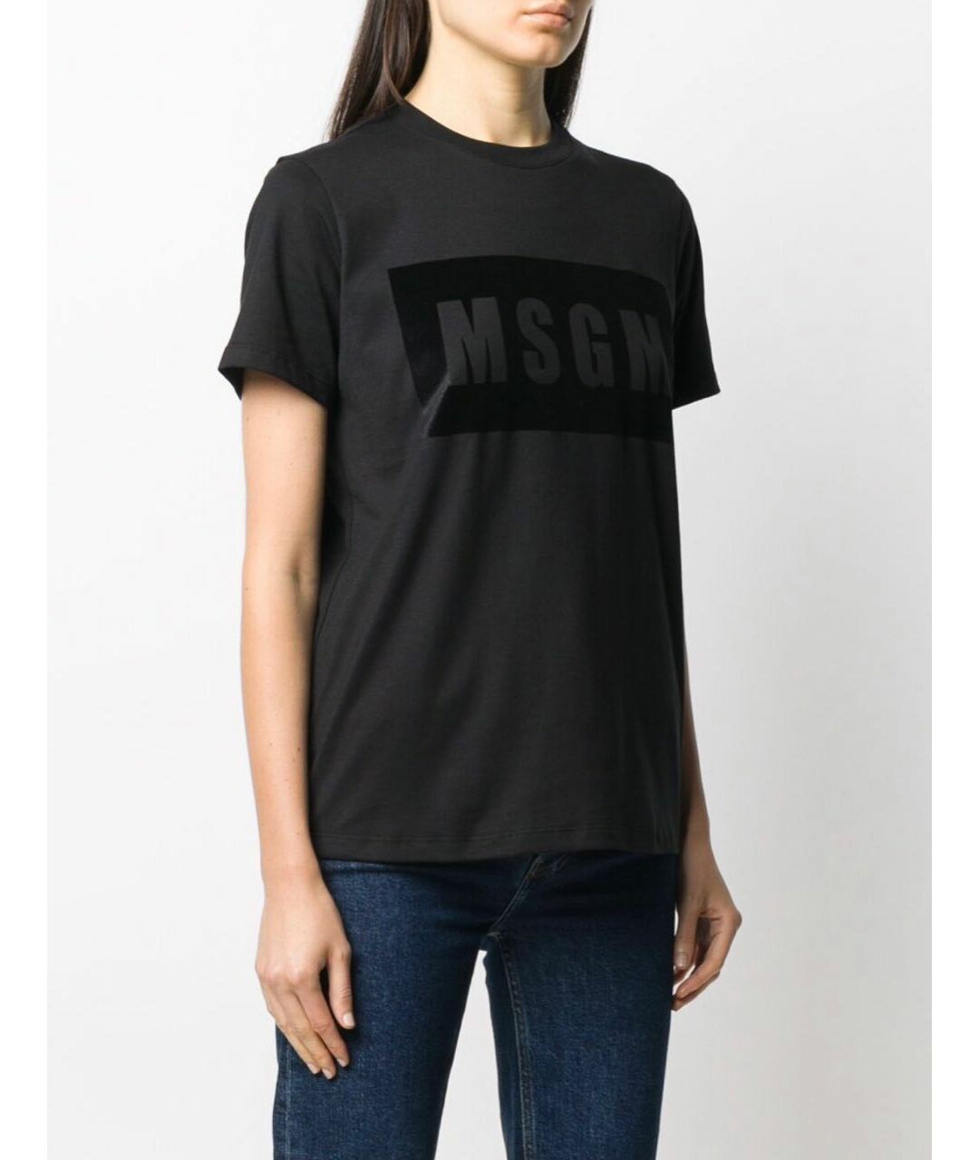 MSGM Черная хлопковая рубашка, фото 3