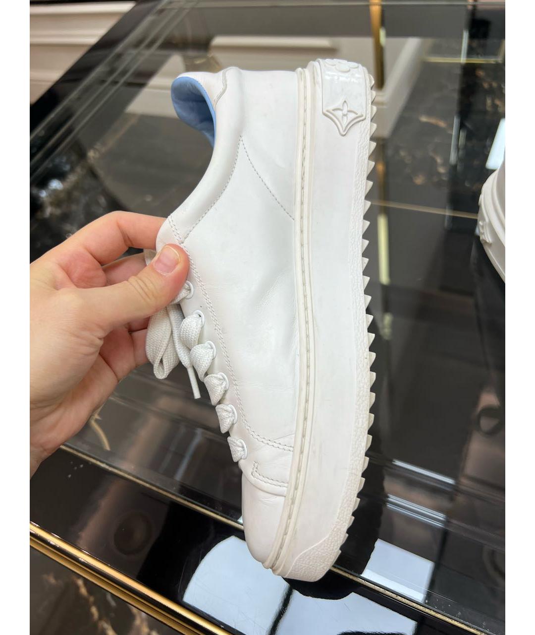 LOUIS VUITTON Мульти кожаные кеды, фото 4