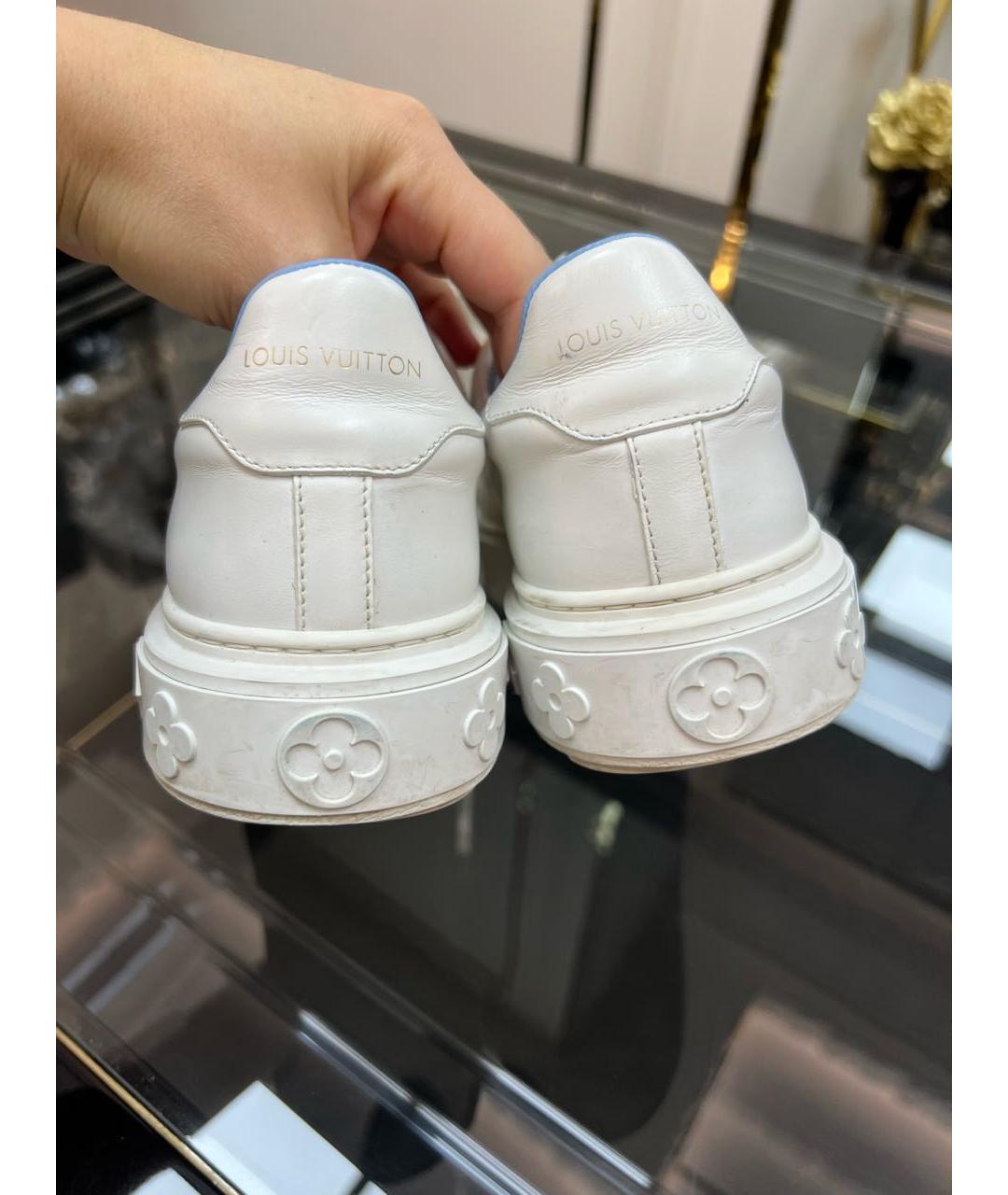 LOUIS VUITTON Мульти кожаные кеды, фото 8