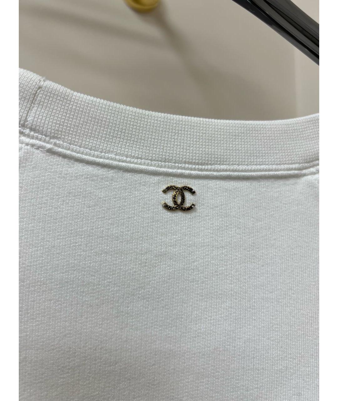 CHANEL Белая футболка, фото 5