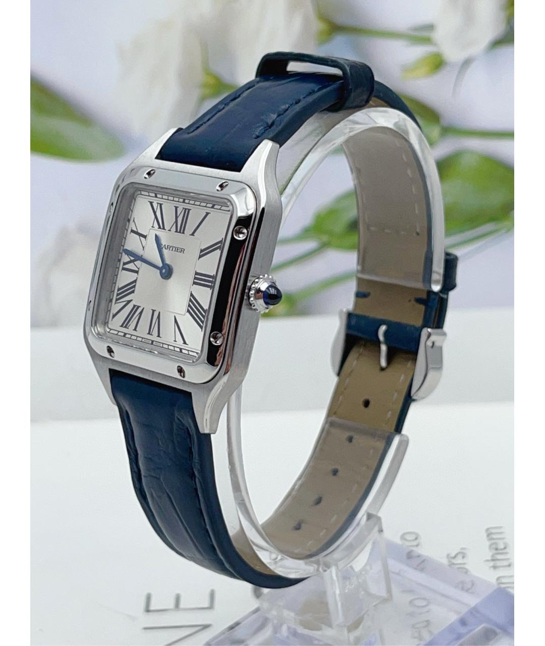 CARTIER Белые часы, фото 2