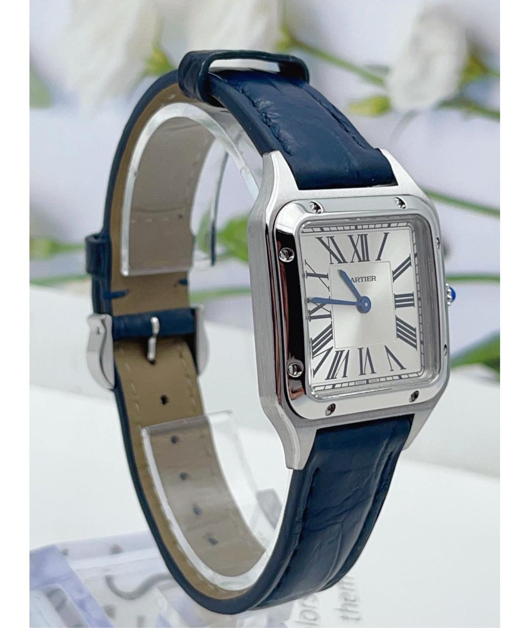 CARTIER Белые часы, фото 3