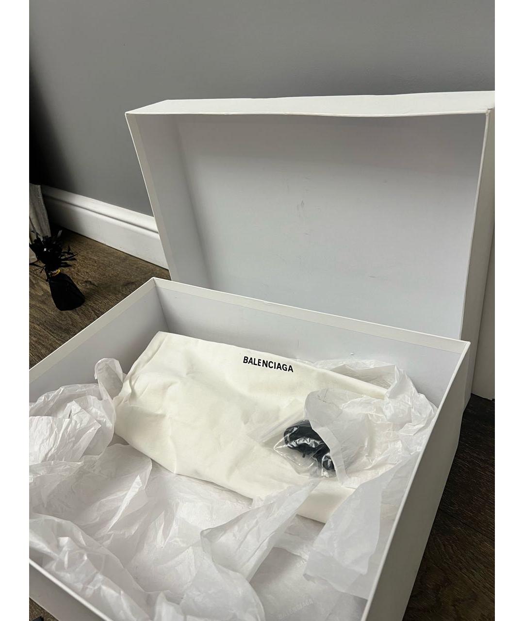 BALENCIAGA Черные кроссовки, фото 3