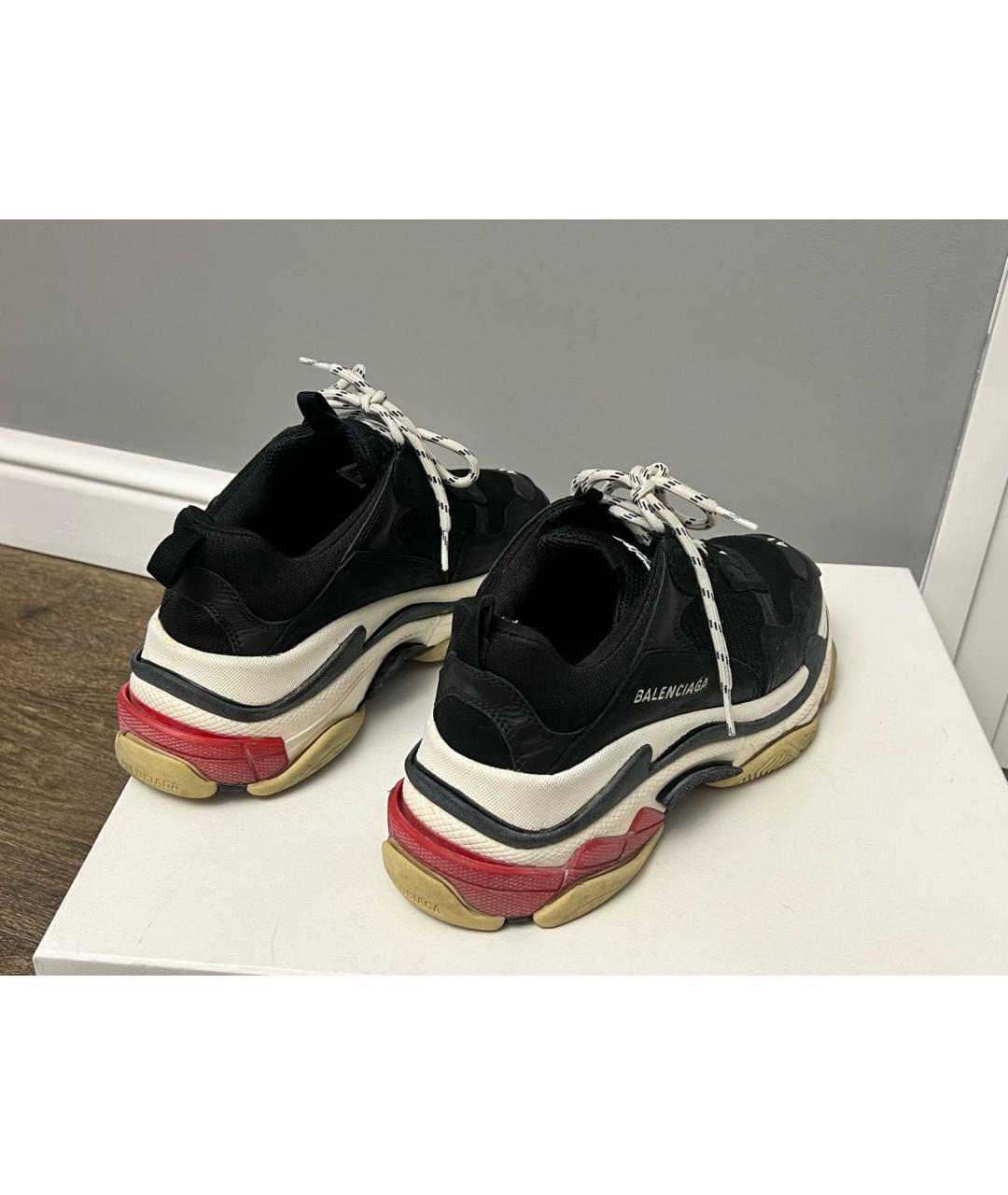 BALENCIAGA Черные кроссовки, фото 5