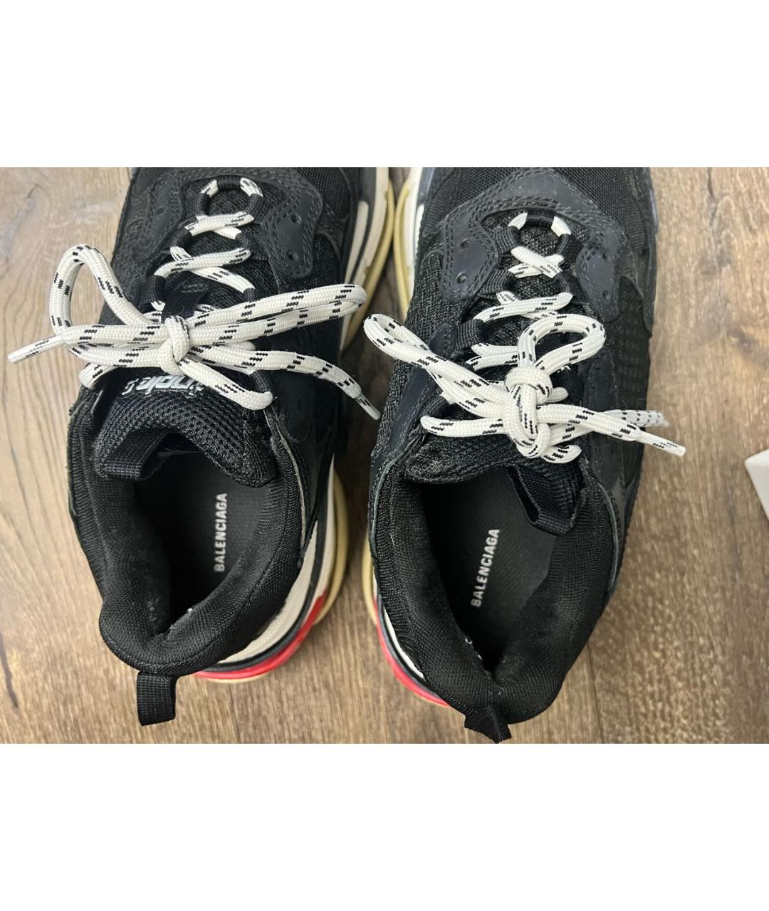 BALENCIAGA Черные кроссовки, фото 7