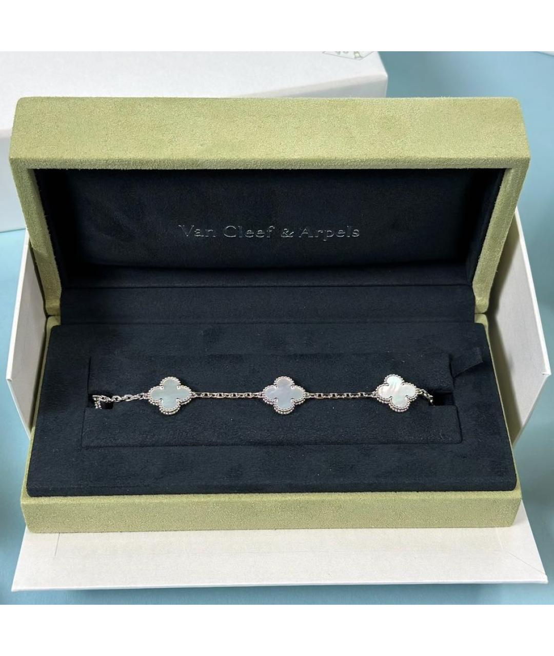 VAN CLEEF & ARPELS Белый браслет из белого золота, фото 2