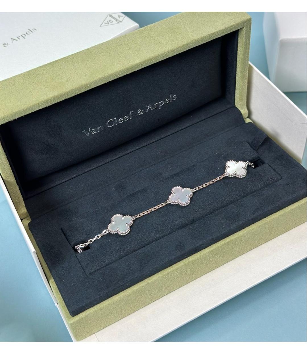 VAN CLEEF & ARPELS Белый браслет из белого золота, фото 3