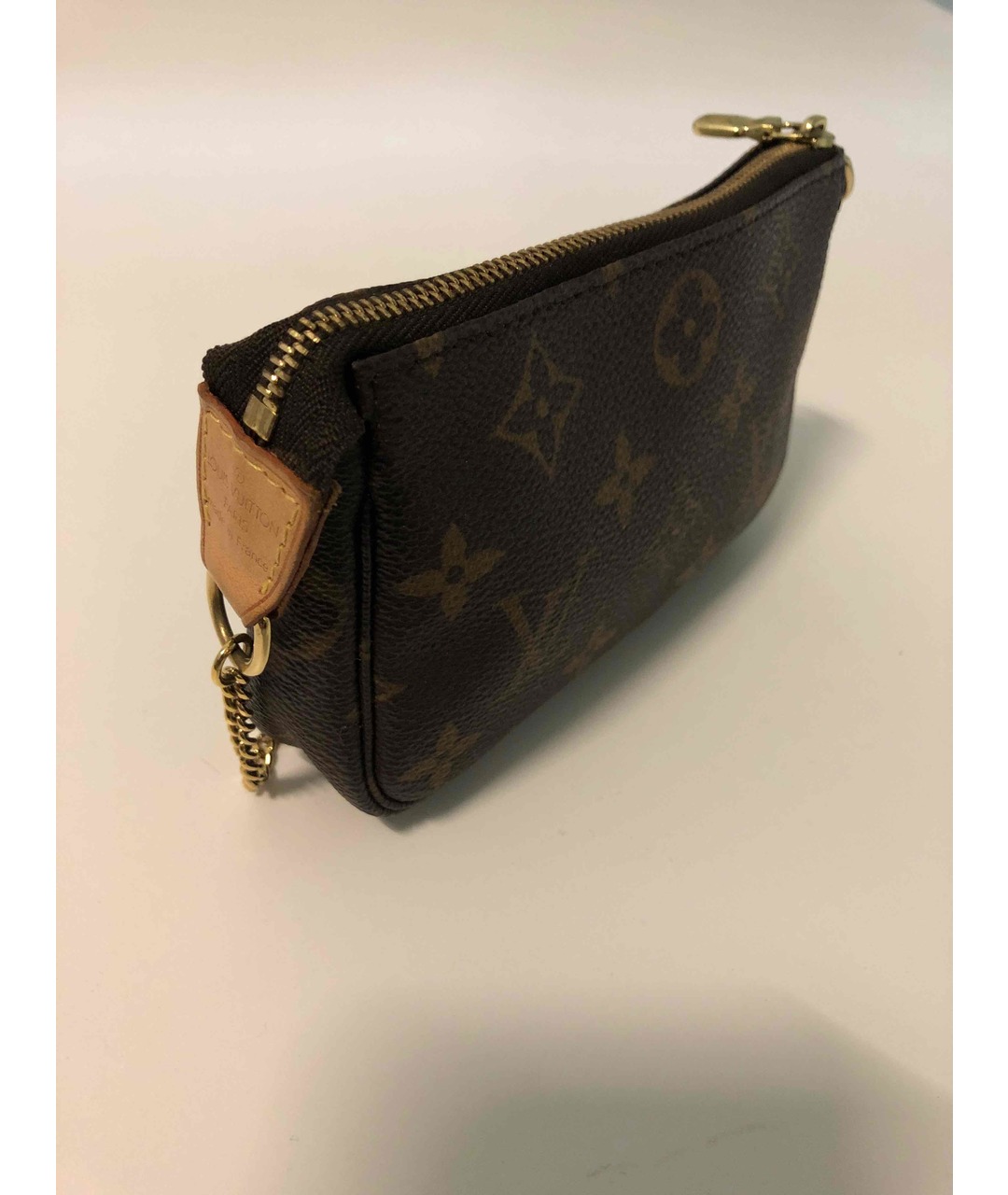 LOUIS VUITTON PRE-OWNED Коричневая косметичка, фото 2