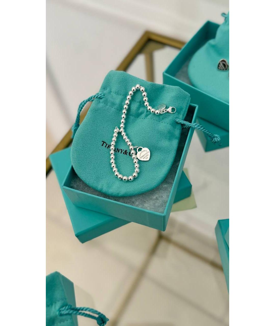 TIFFANY&CO Серебрянный серебряный браслет, фото 3