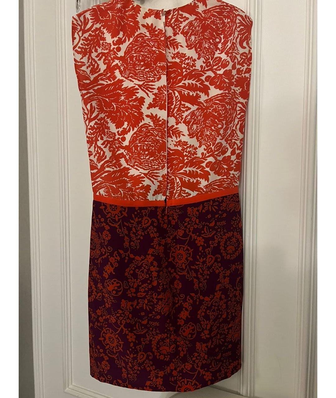 GUCCI Мульти шелковое коктейльное платье, фото 2