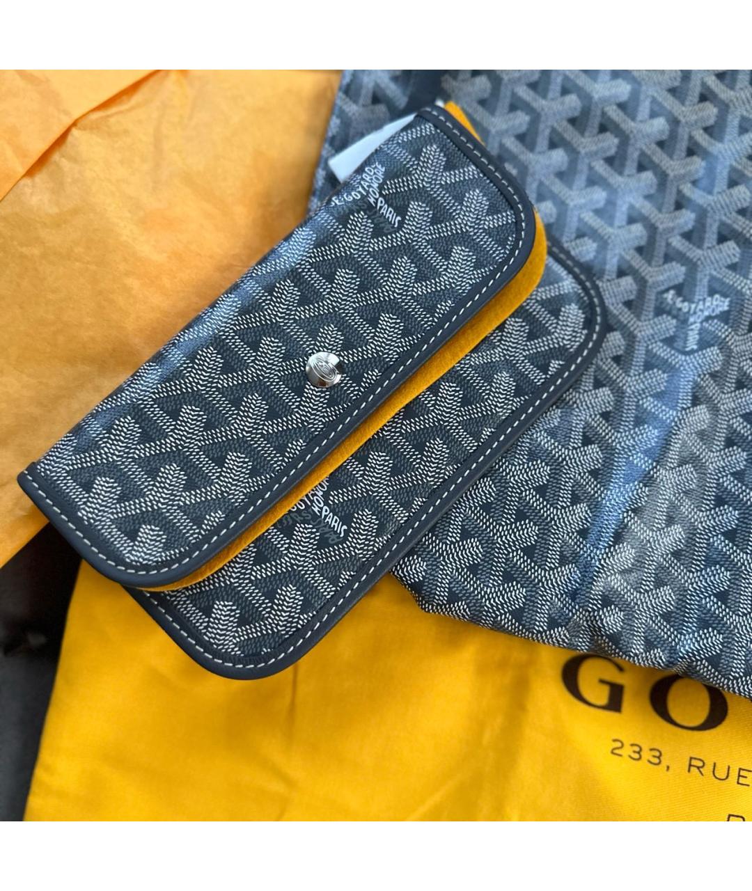 GOYARD Серая сумка тоут, фото 2