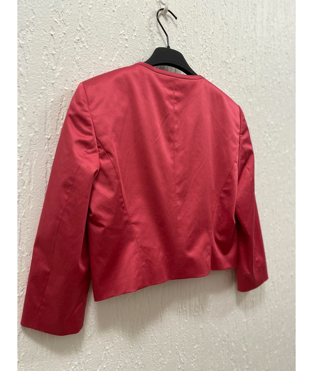 HUGO BOSS Розовый хлопковый жакет/пиджак, фото 2