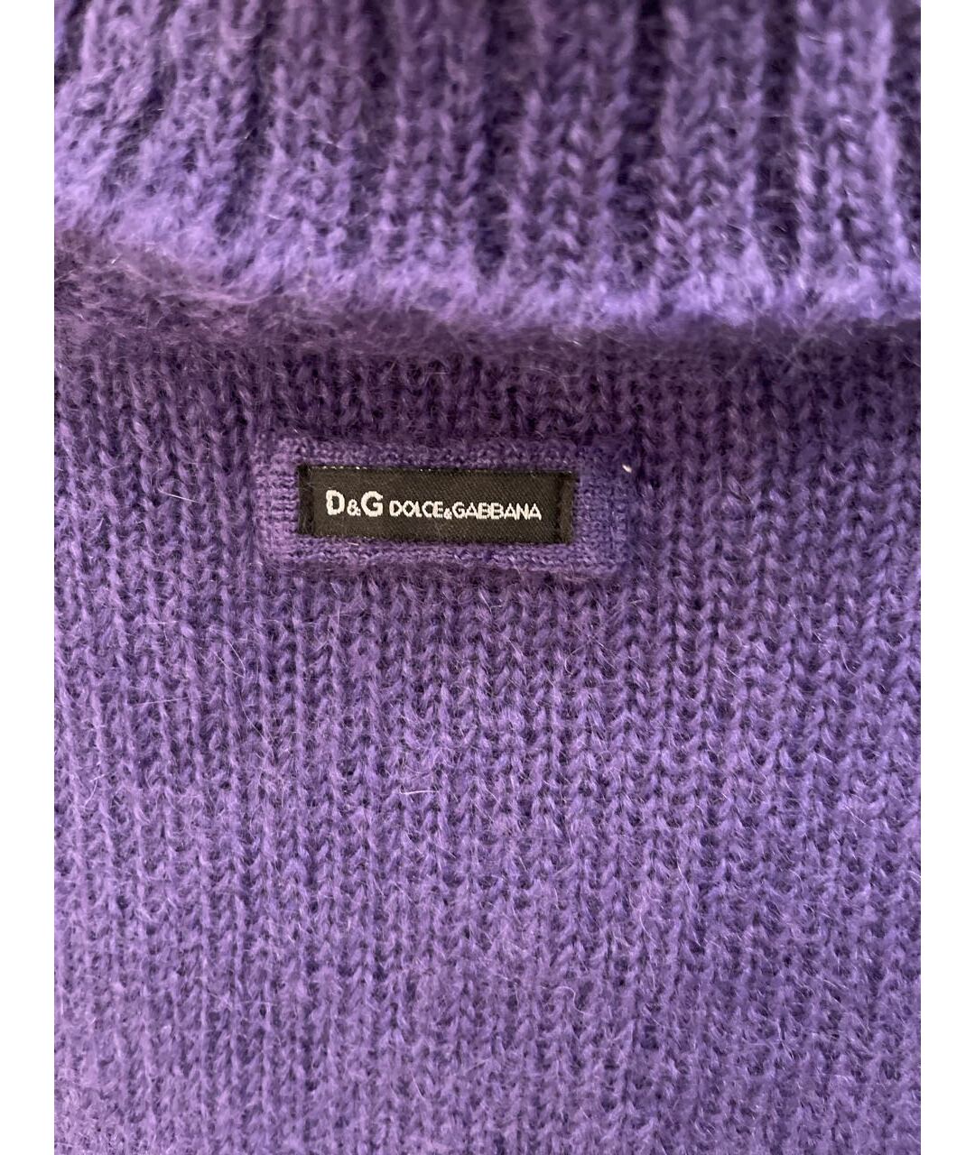 DOLCE&GABBANA Фиолетовый джемпер / свитер, фото 3