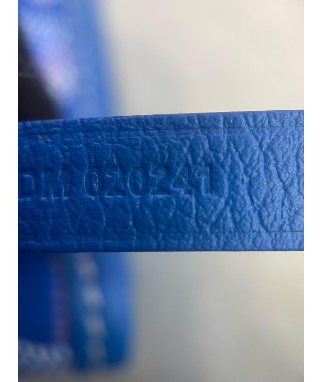 GOYARD Голубая сумка через плечо из искусственной кожи, фото 7