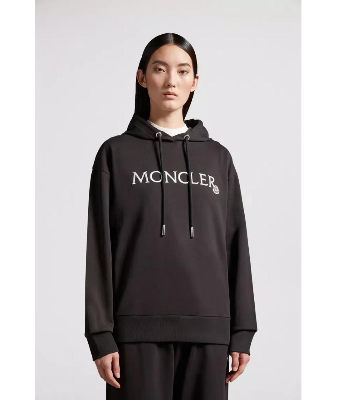 MONCLER Черный хлопковый спортивные костюмы, фото 2