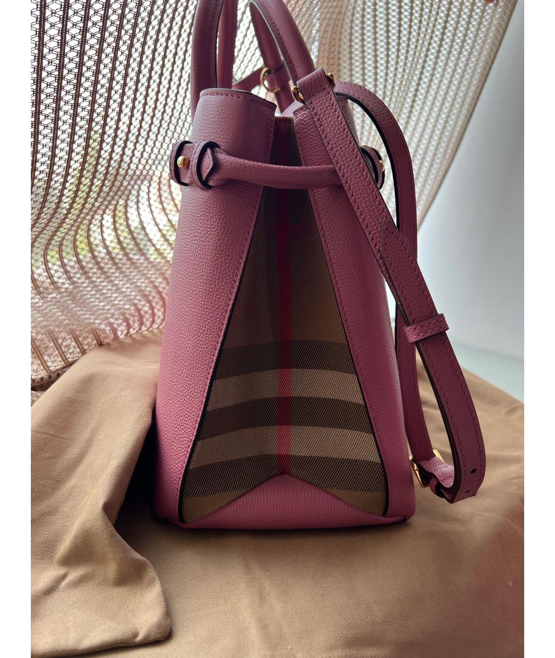 Burberry shopper rosa hotsell