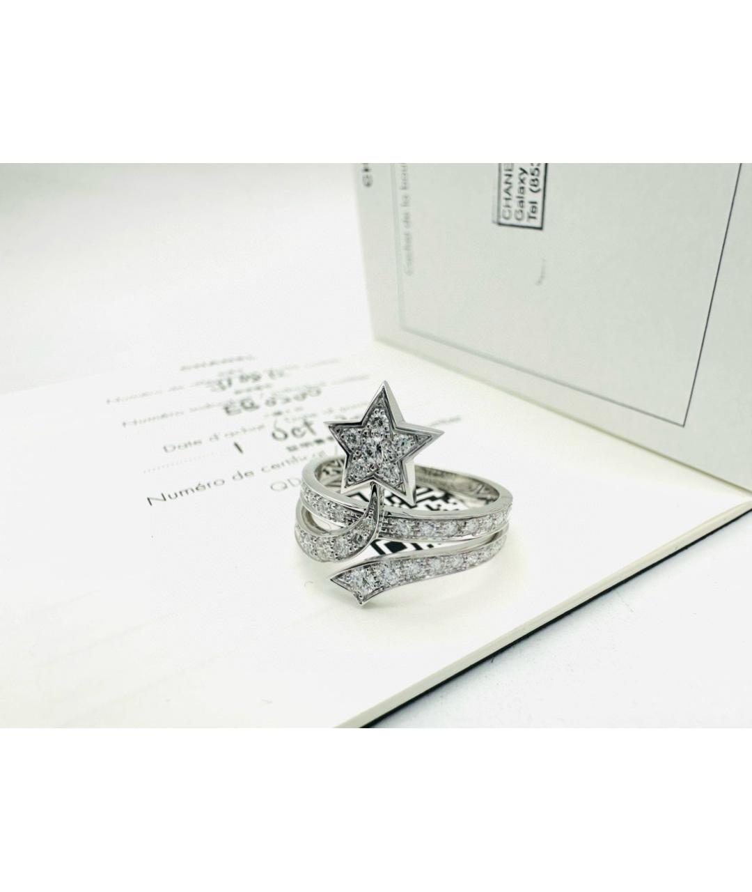 CHANEL Серебряное кольцо из белого золота, фото 2
