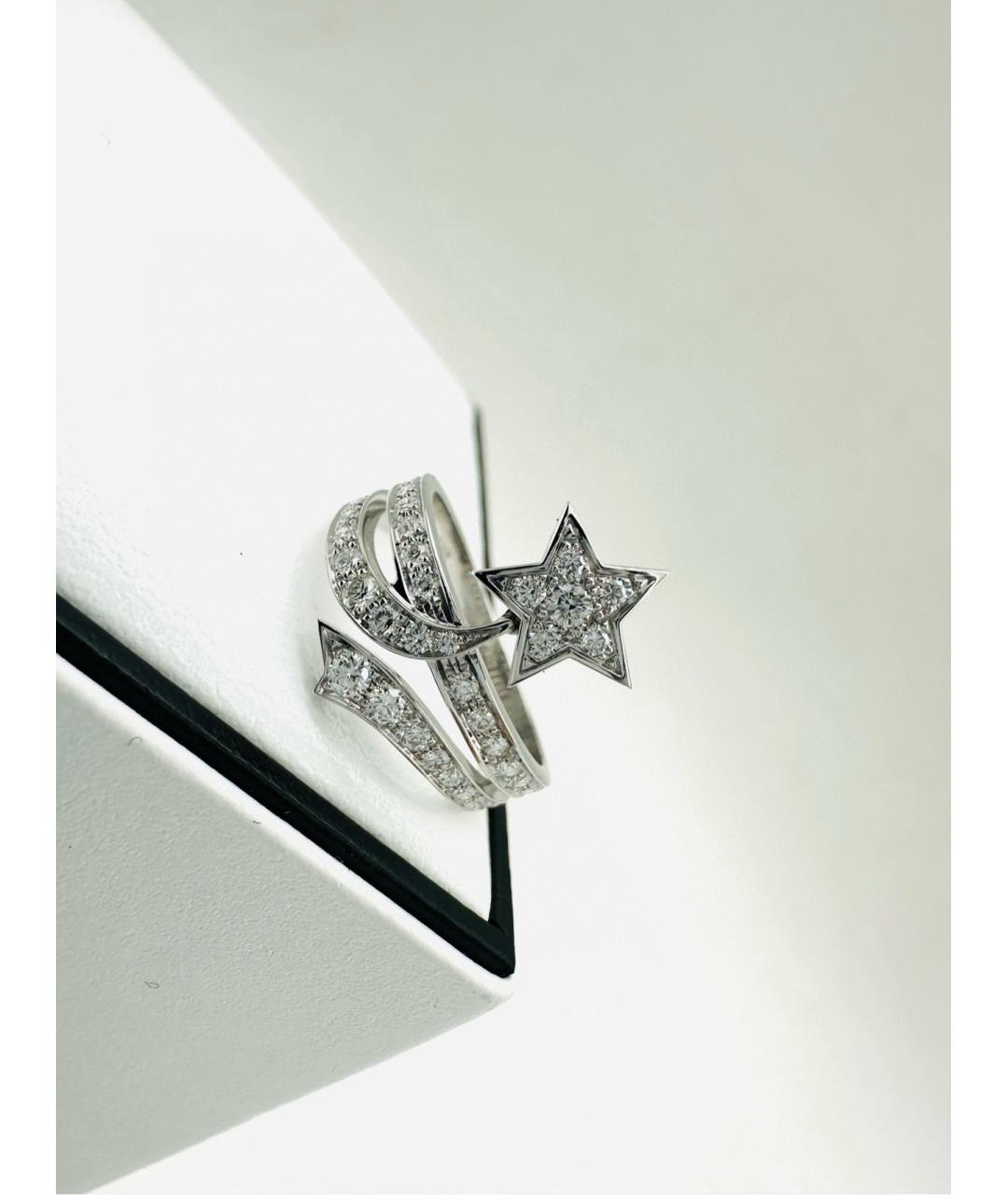 CHANEL Серебряное кольцо из белого золота, фото 4