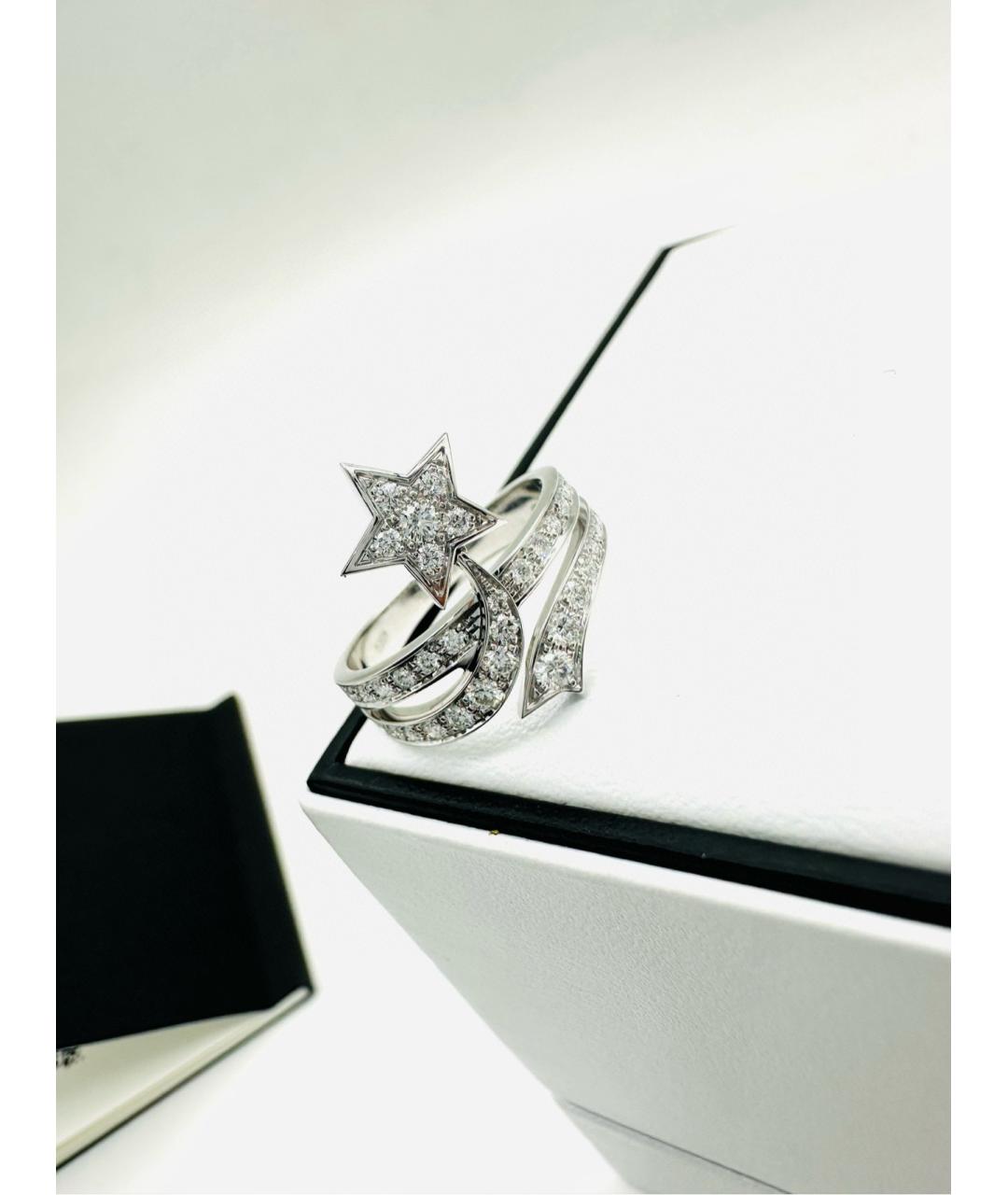 CHANEL Серебряное кольцо из белого золота, фото 3