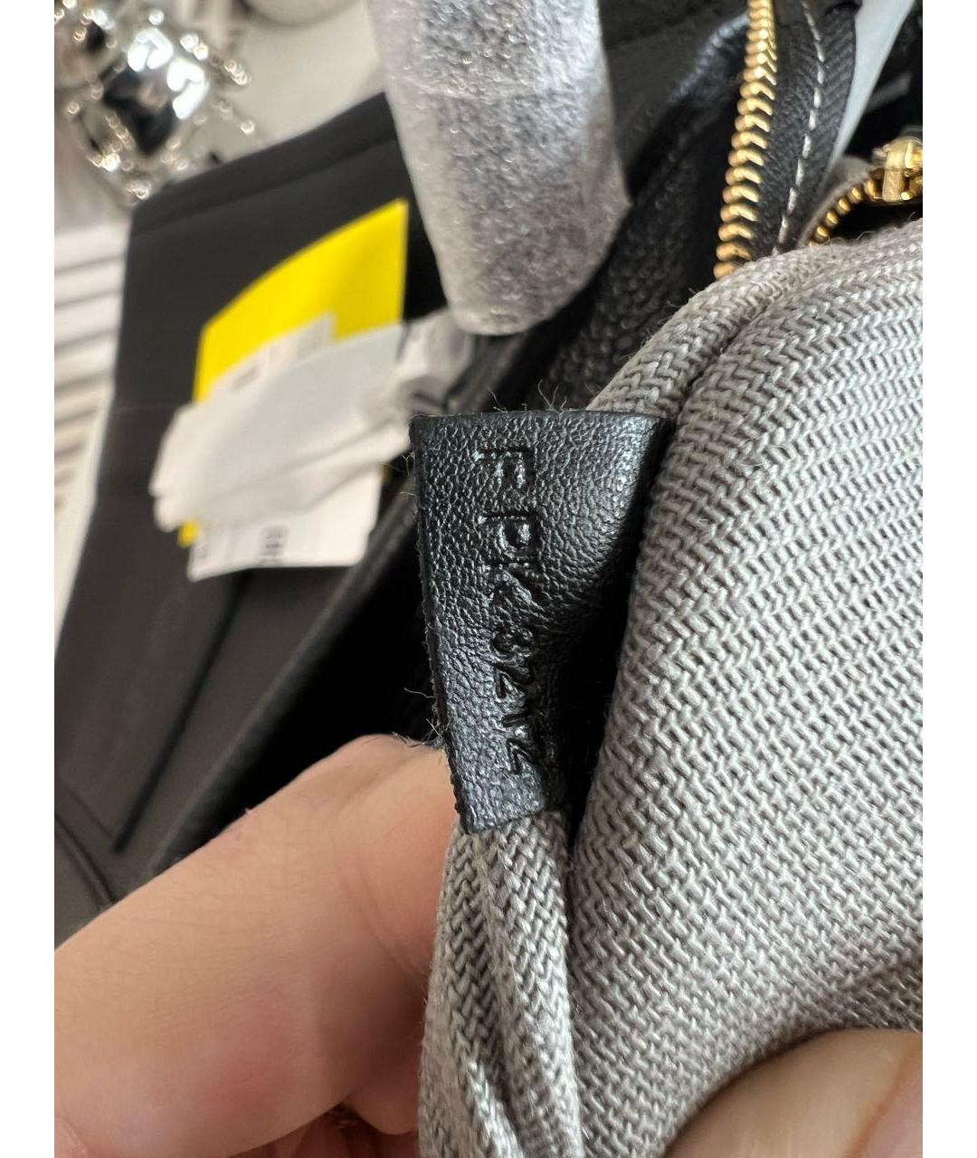 MARC JACOBS Черная кожаная сумка тоут, фото 6