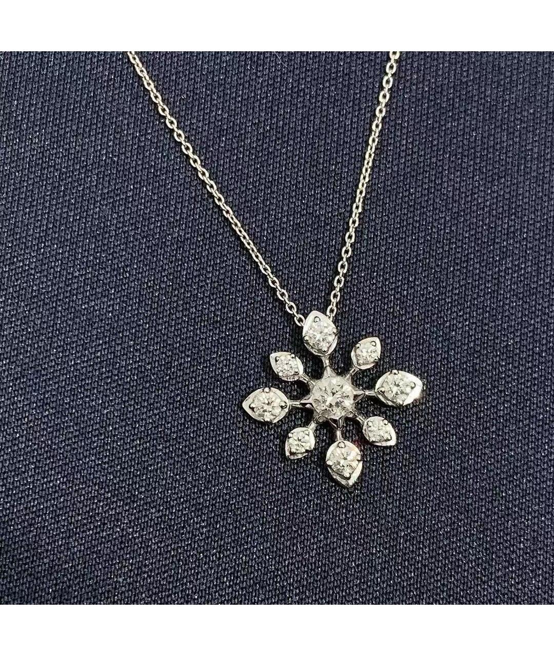 DE BEERS Белое колье из белого золота, фото 6