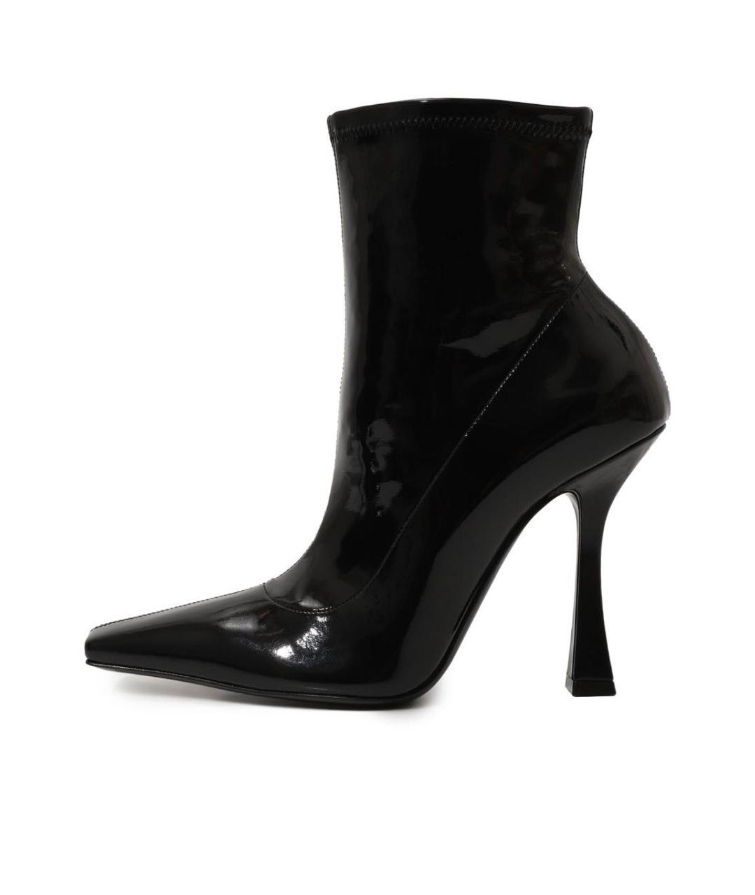CASADEI Черные кожаные ботильоны, фото 5
