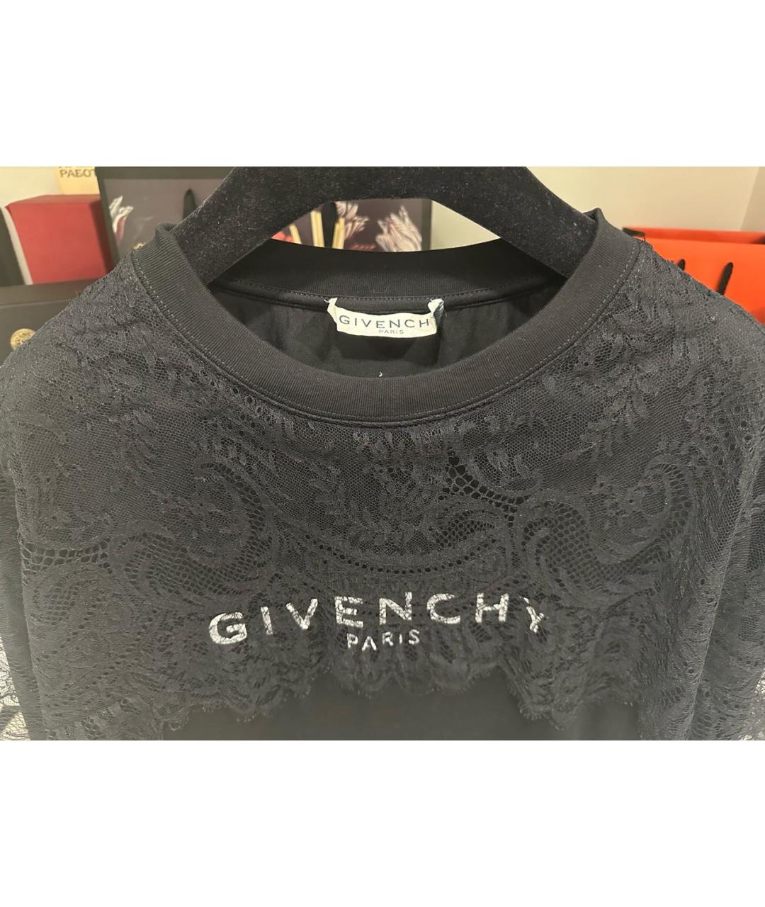 GIVENCHY Черная футболка, фото 3