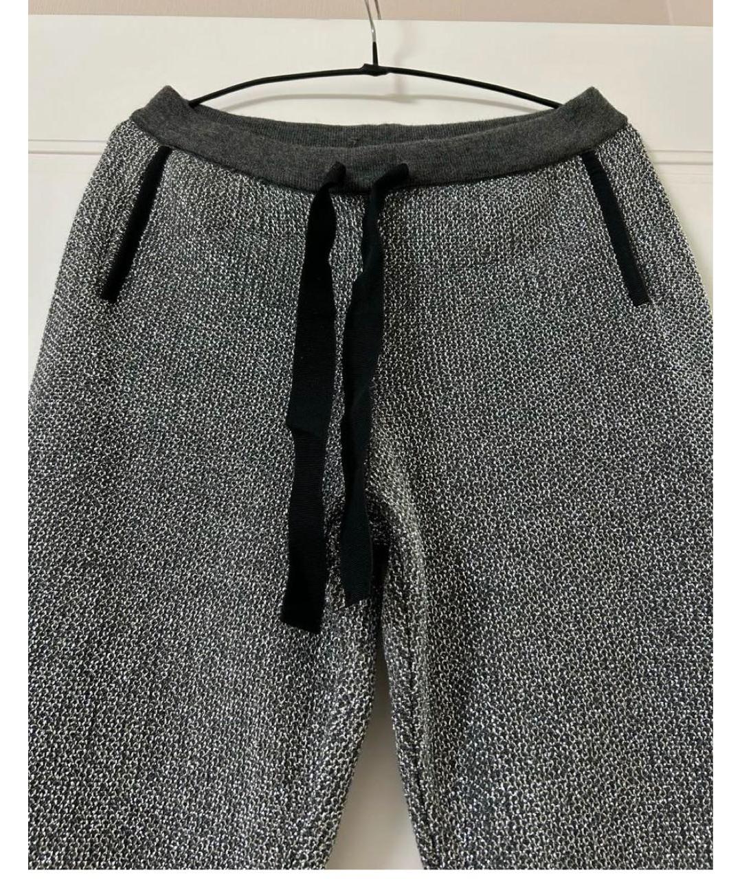 GRAVITEIGHT Серебрянный шерстяной костюм с брюками, фото 5