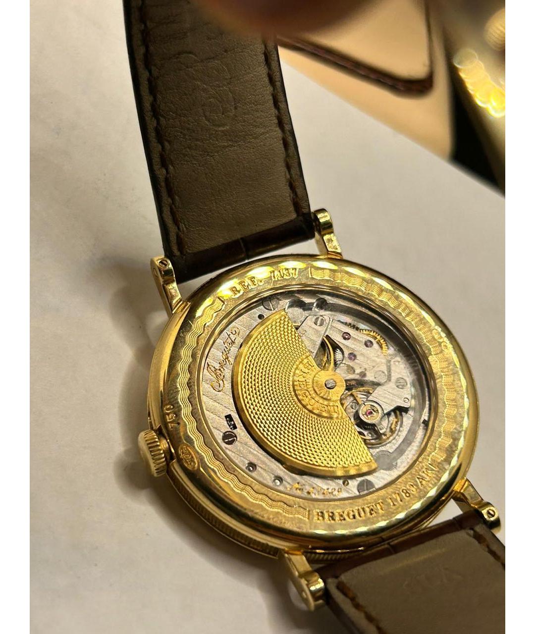 Breguet Желтые часы из желтого золота, фото 5