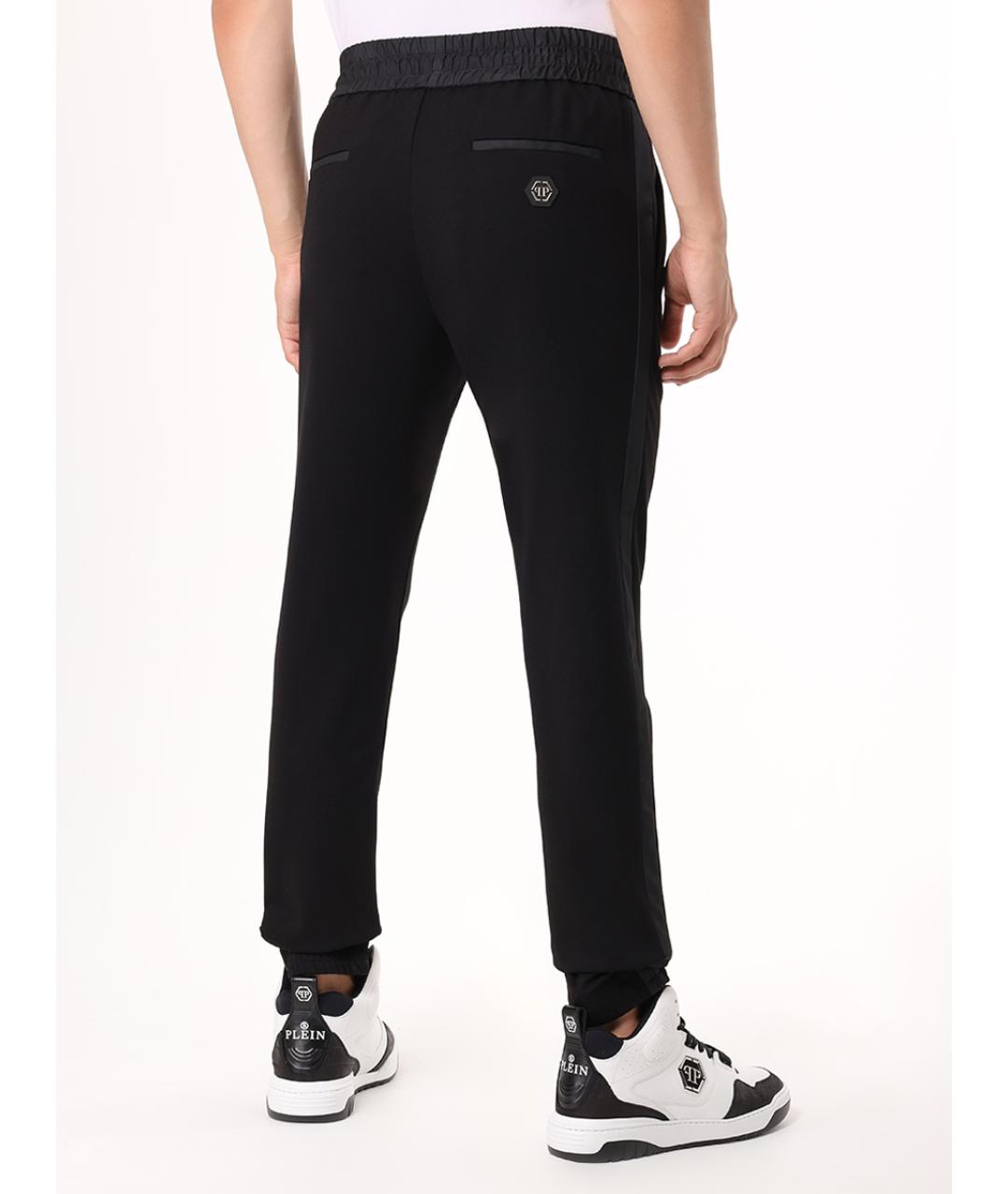 PHILIPP PLEIN Черные брюки чинос, фото 3