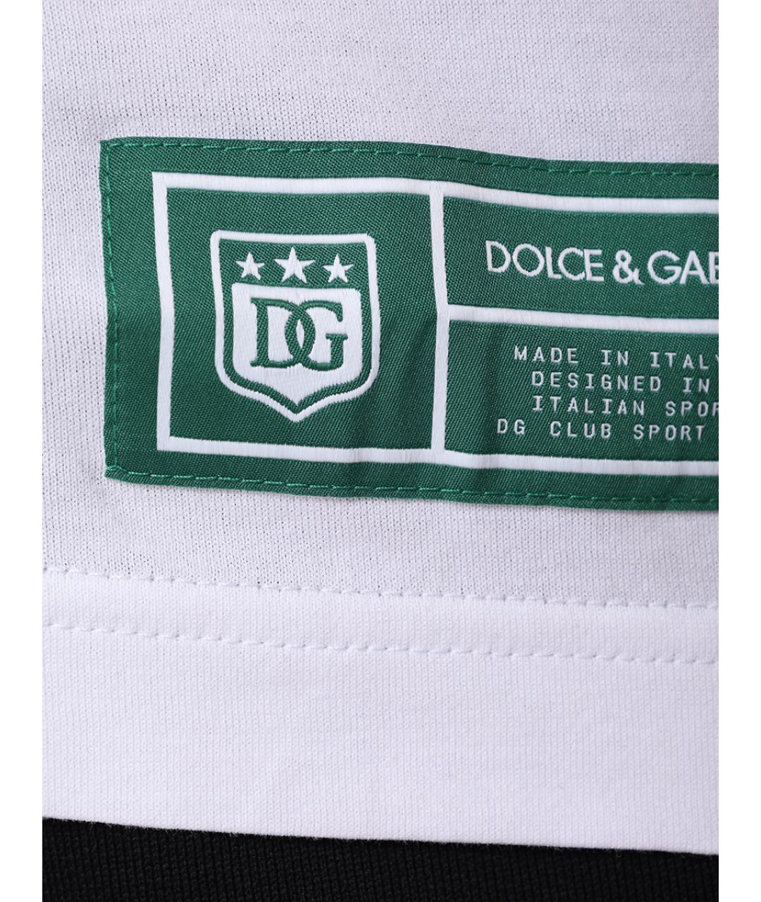 DOLCE&GABBANA Белая футболка, фото 6