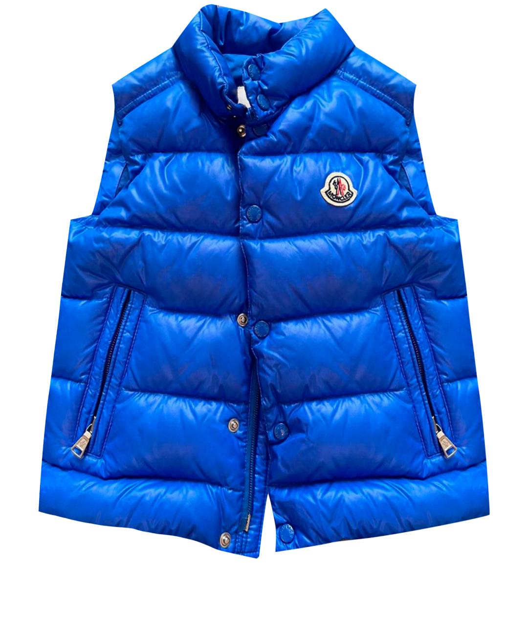 MONCLER Синий жакет / жилет, фото 1