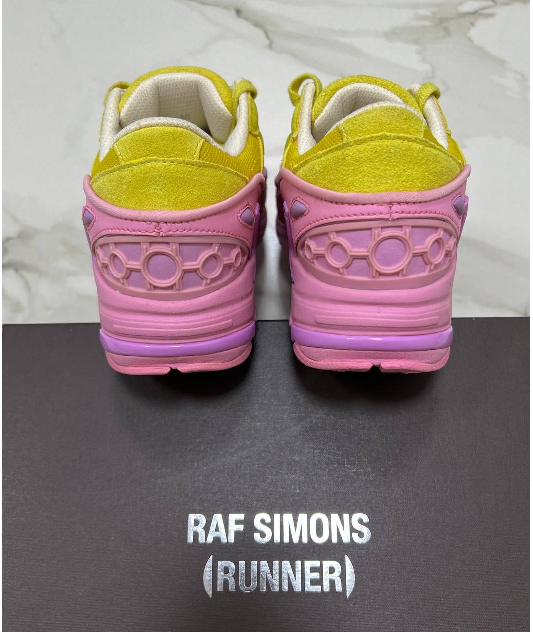 RAF SIMONS Розовые кроссовки, фото 6