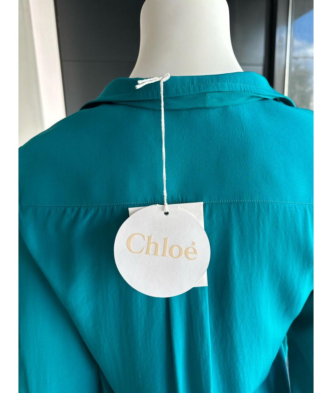 CHLOE Шелковое повседневное платье, фото 2
