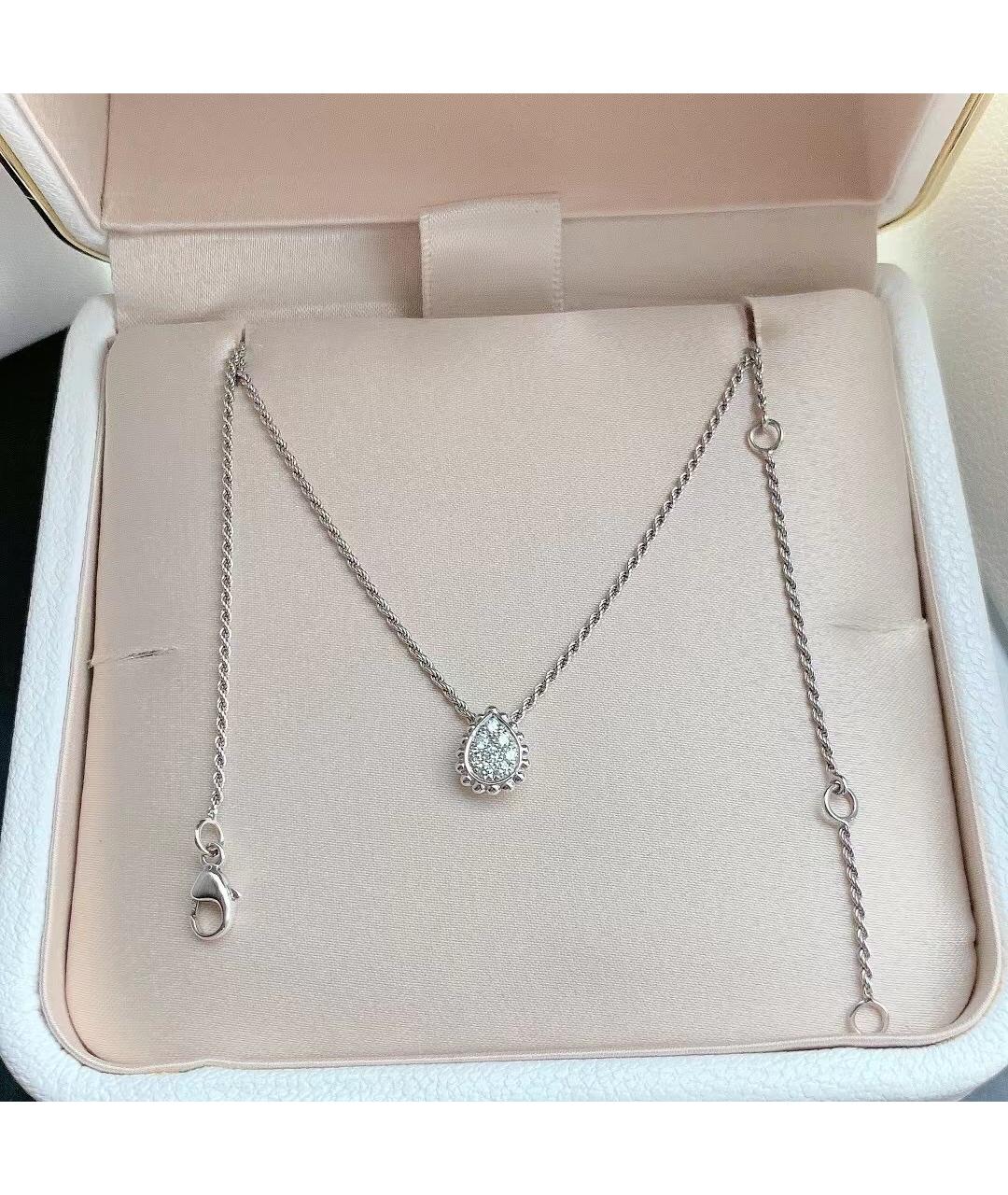 BOUCHERON Серебряное колье из белого золота, фото 8