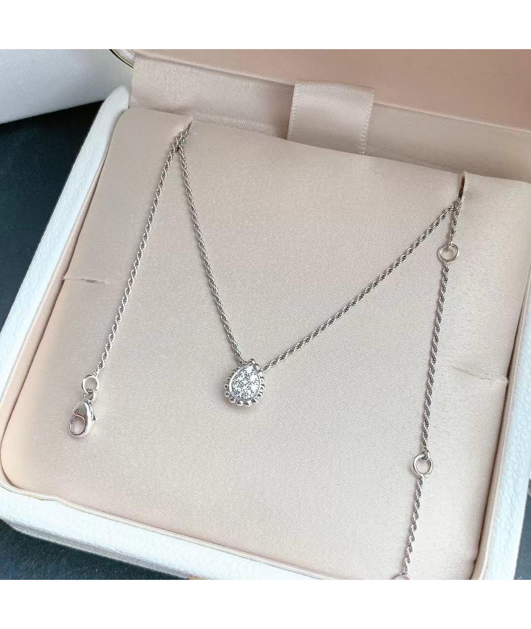 BOUCHERON Серебряное колье из белого золота, фото 3