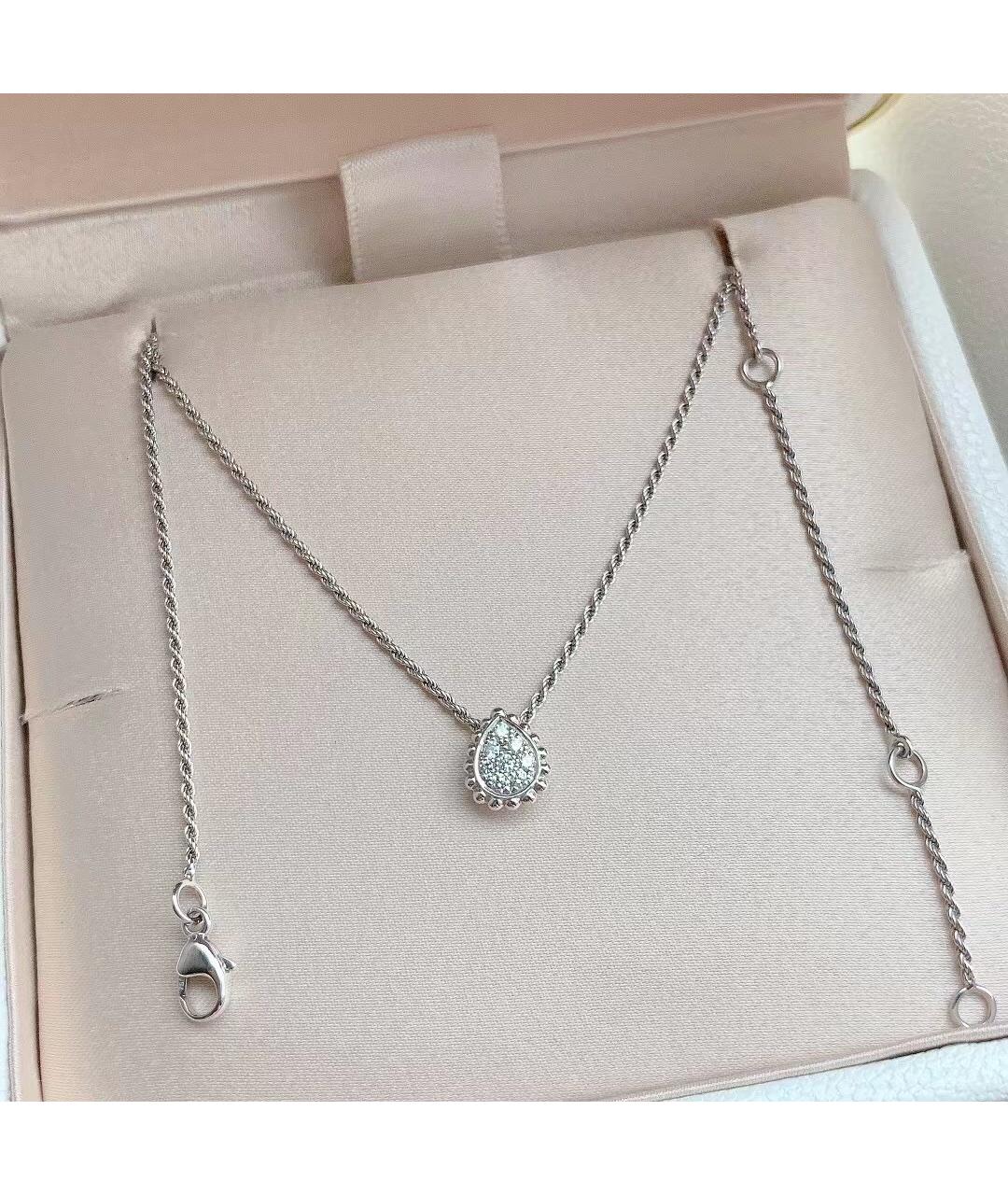 BOUCHERON Серебряное колье из белого золота, фото 2