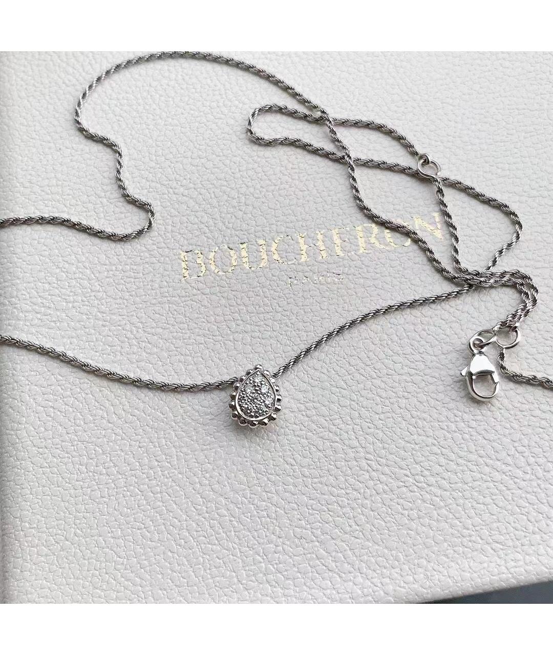BOUCHERON Серебряное колье из белого золота, фото 7