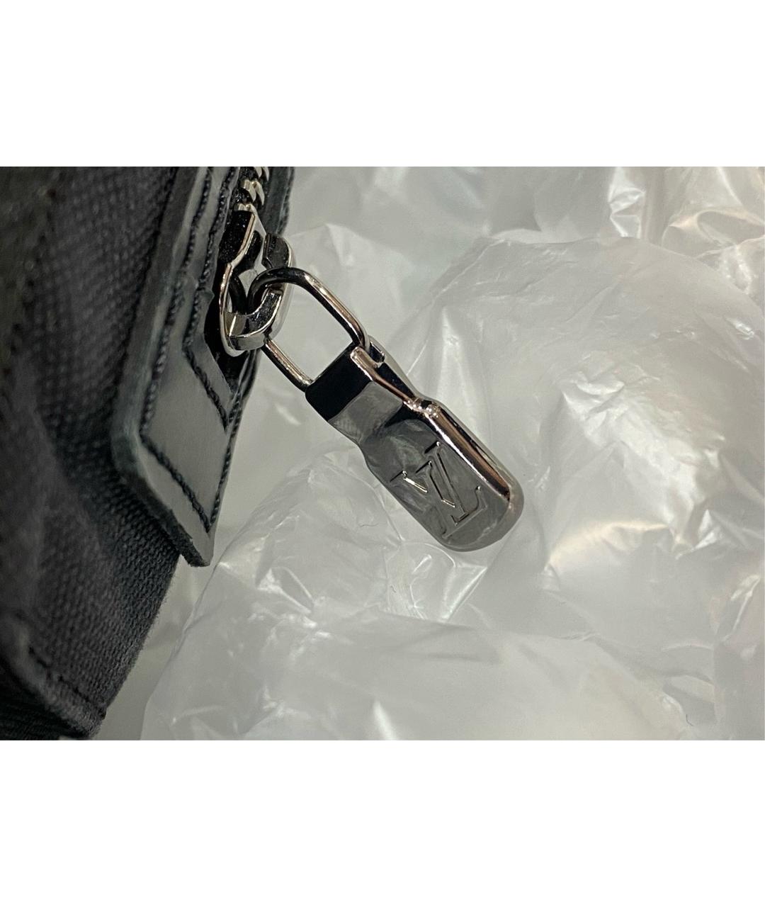 LOUIS VUITTON Голубая дорожная/спортивная сумка из искусственной кожи, фото 8