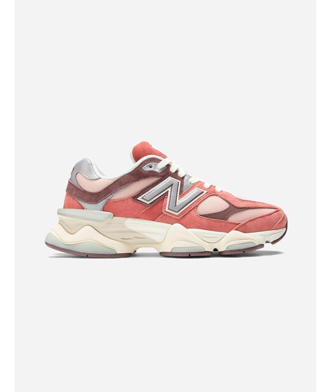 NEW BALANCE Коралловые замшевые кроссовки, фото 4