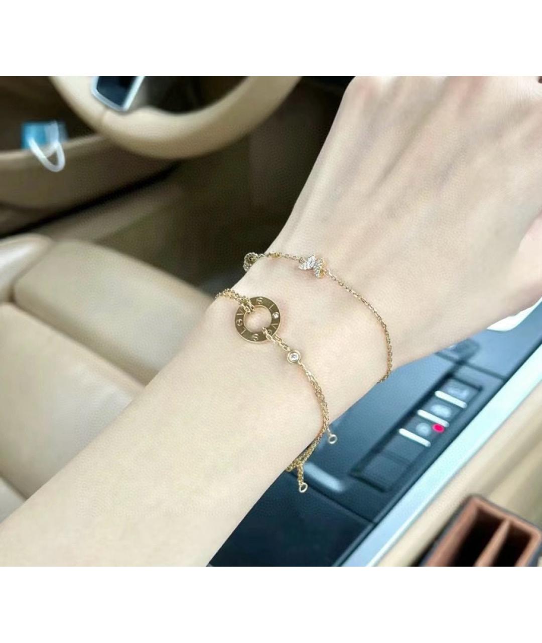 CARTIER Желтый браслет из желтого золота, фото 6