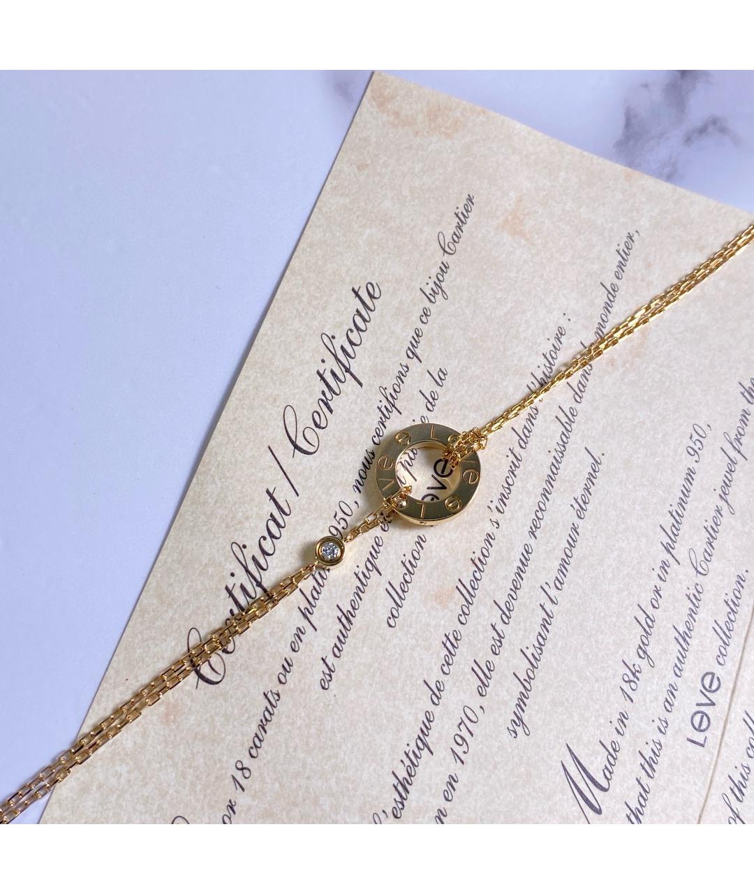 CARTIER Желтый браслет из желтого золота, фото 7