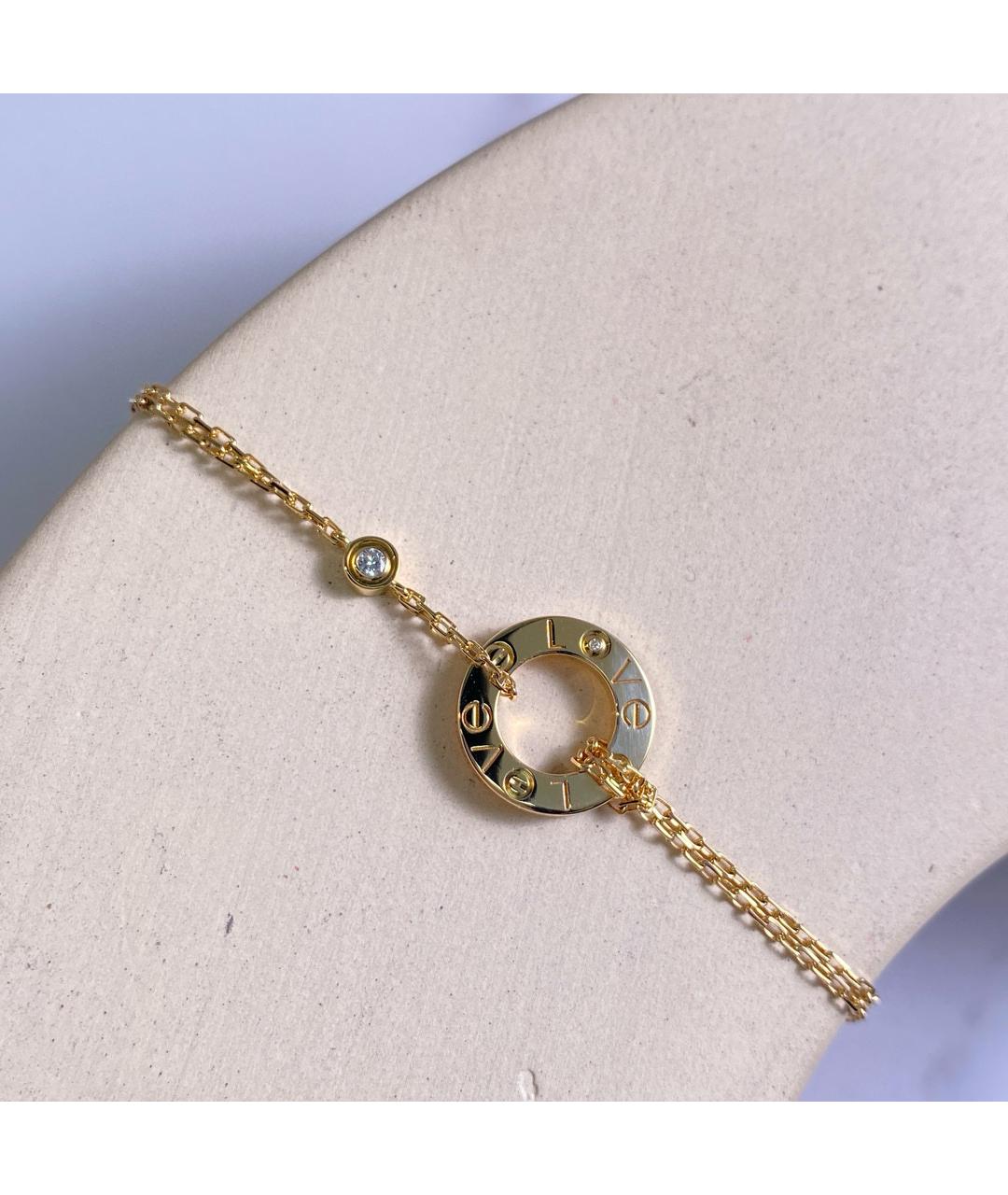 CARTIER Желтый браслет из желтого золота, фото 4
