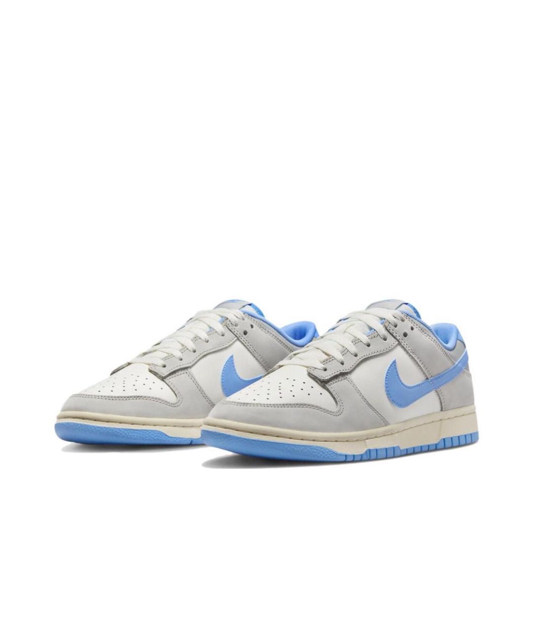 NIKE Голубые кожаные кеды, фото 3
